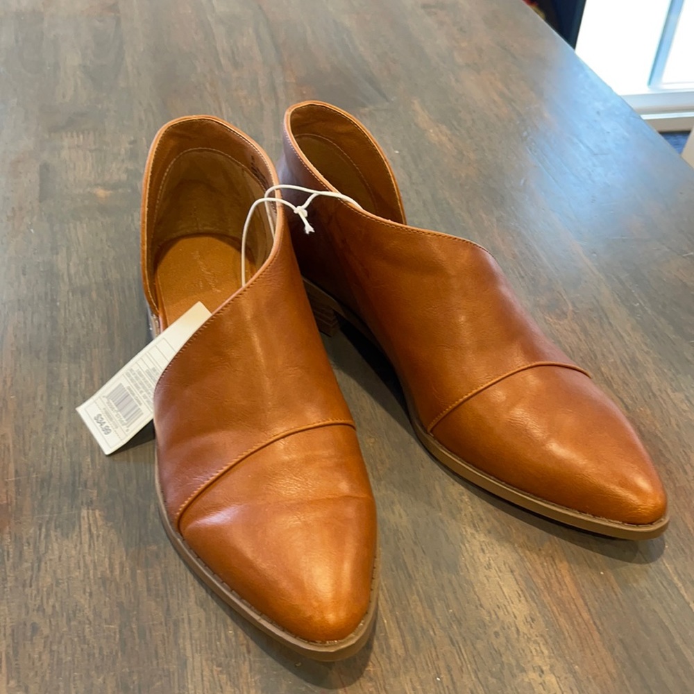 Universal Thread Wenda Cut Out Bootie Cognac